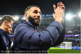 Equipe de France : Benzema dit adieu aux Bleus ! (officiel)