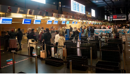 Action de la police à l’aéroport de Charleroi: le hall des départs plus encombré qu’à l’habitude