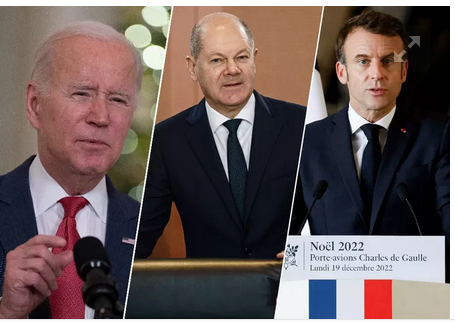 Poutine ne souhaitera pas la bonne année à Biden, Scholz et Macron