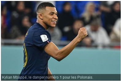 Equipe de France : Mbappé, l’arme fatale qui fait trembler la Pologne