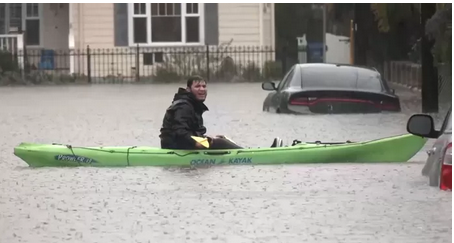 Forts risques d’inondation en Californie, battue par une série de tempêtes