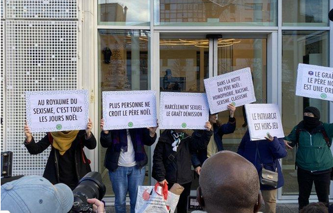 Une manifestation contre Noël Le Graët devant le siège de la FFF