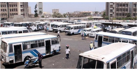 Grève des transporteurs : À Jaxaay, Bus Tata, Ndiaga Ndiaga et Car Rapide ne roulent pas…