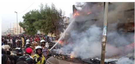 Touba: 10 voleurs arrêtés en plein incendie au marché Ocass