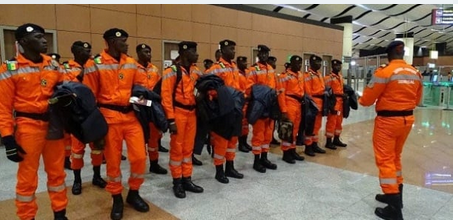 Des sapeurs-pompiers sénégalais en route pour la Turquie