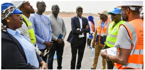 Conseil des ministres décentralisé : L’aéroport de Sédhiou fait déjà peau neuve