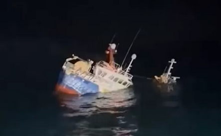 Un bateau de pêche sous pavillon belge coule au large de l’Angleterre