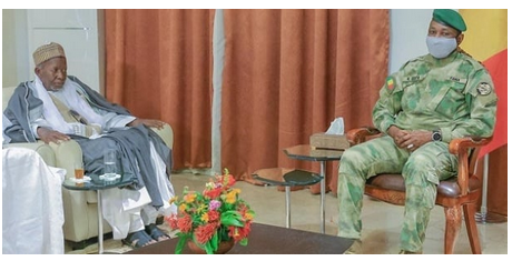 Mali : Cheikh Mahi Ibrahima Niass reçu par le Colonel Assimi Goita