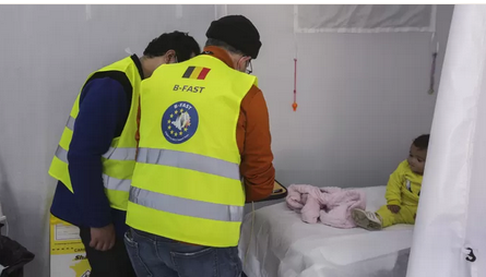 Une première partie de l’équipe B-FAST est rentrée de Turquie ce dimanche soir