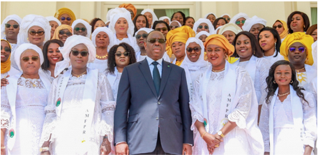 Macky Sall rend hommage aux femmes de la Présidence