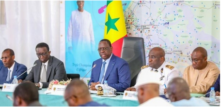 Sédhiou : Macky Sall lance les travaux du Conseil des ministres décentralisé