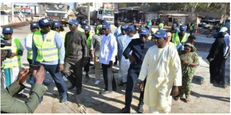 Mobilité à Dakar : Mansour Faye satisfait de l’état d’avancement des travaux de voiries urbaines du PSD