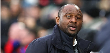 Angleterre: Patrick Vieira limogé de son poste d’entraîneur