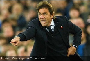 Tottenham : clap de fin pour Conte (officiel)