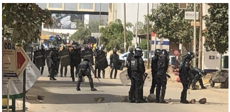 Cité Keur Gorgui : Échauffourées entre militants de Sonko et force de l’ordre