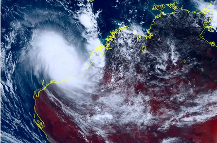 Avec des rafales allant jusqu’à 260 km/h, le cyclone Ilsa monte en puissance avant de toucher l’Australie