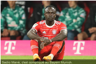 Bayern : critiqué et même moqué, Mané va être poussé vers la sortie !