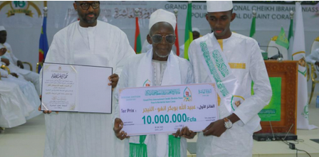 Concours récital de Coran : Un Nigérien remporte le Grand prix international Cheikh Ibrahim Niass