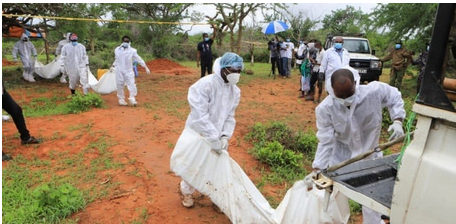 Secte prônant le jeûne au Kenya: 10 nouveaux corps retrouvés, portant le bilan à 83 morts