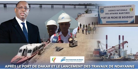 Après le Port de Dakar et le lancement des travaux de Ndayane, Macky Sall lance la révolution des Ports secondaires