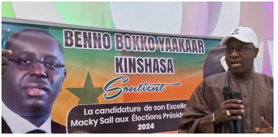 Abdou Karim Sall réussit une forte mobilisation pour Macky Sall à Kinshasa