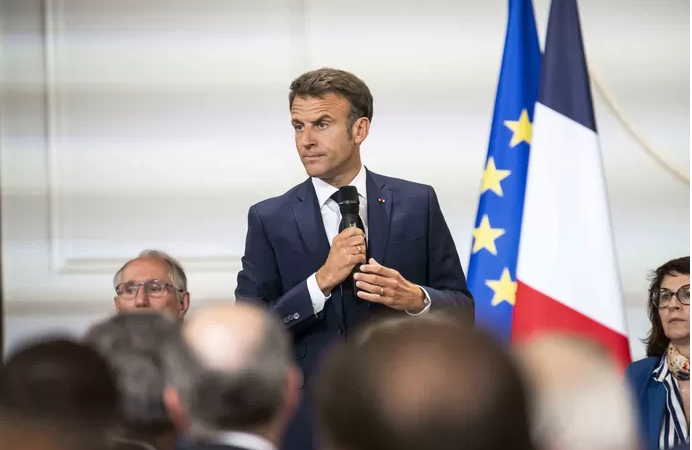 Macron: “La première réponse, c’est l’ordre, le calme et la concorde”