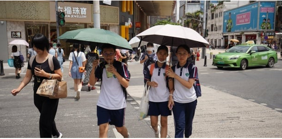 Chine: La température atteint 52,2°C, un record