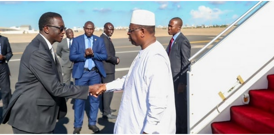 Macky Sall de retour à Dakar après sa tournée en Afrique de l’est