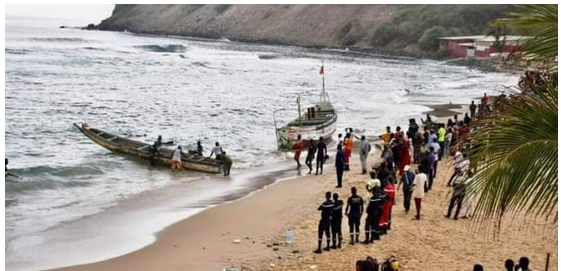 Chavirement d’une pirogue à Ouakam : 18 morts, 3 rescapés et plusieurs disparus