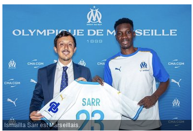 Mercato : Ismaïla Sarr signe à l’OM (officiel)