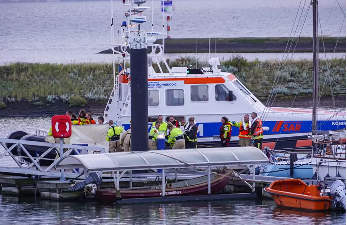 Un mort et des blessés dans l’incendie d’un cargo aux Pays-Bas