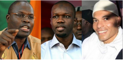 Election Présidentielle : ça s’éclaircit pour Karim et Khalifa, ça s’assombrit pour Sonko