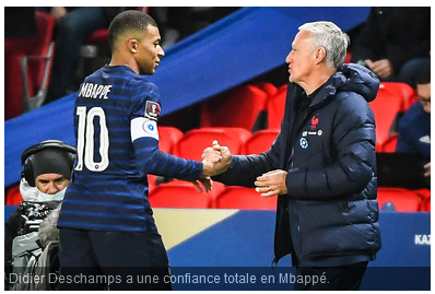 Equipe de France : les mots forts de Deschamps sur le cas Mbappé au PSG –