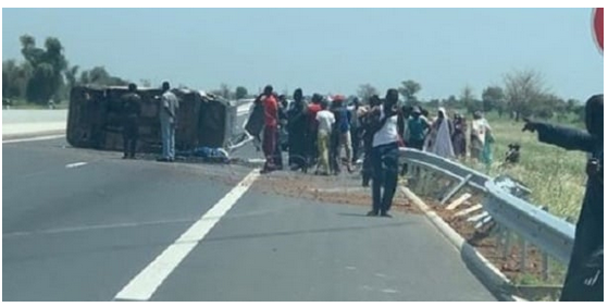 Bambey : deux personnes meurent dans un accident sur l’Autoroute Ila Touba