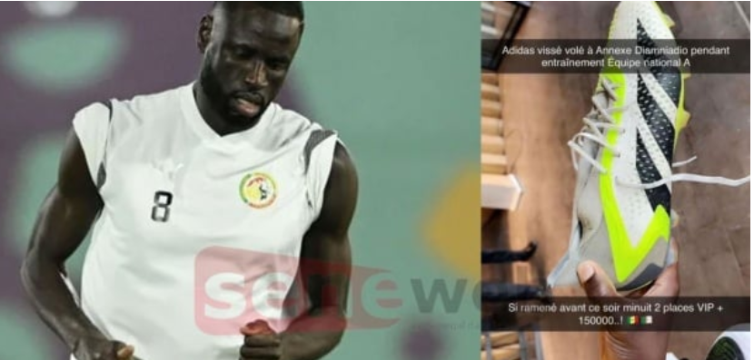 Victime de vol lors d’une séance d’entraînement, Kouyate offre une grosse récompense pour retrouver l’objet