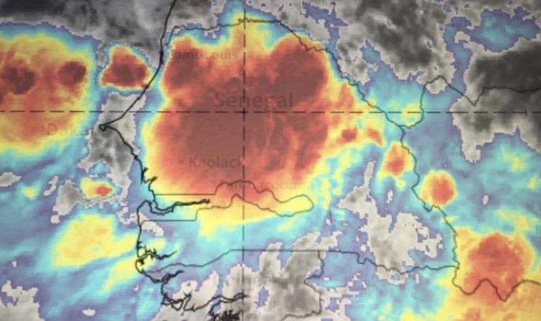 Météo du jour : Pluies et orages sur toute l’étendue du territoire (Anacim)