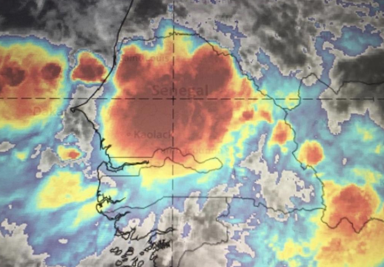 Météo du jour : Pluies et orages sur toute l’étendue du territoire (Anacim)