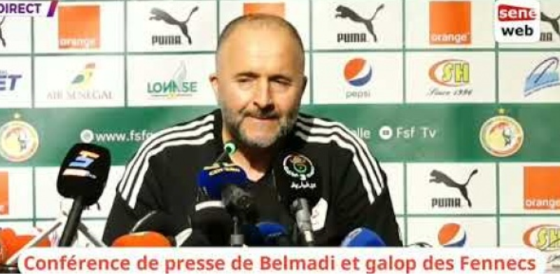 Sénégal-Algérie : Belmadi et Mahrez prêts à faire face à toutes les pressions pour battre les Lions