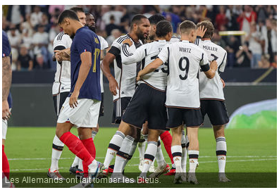 Première défaite en 2023 pour les Bleus – Débrief et NOTES des joueurs (Allemagne 2-1 France) –