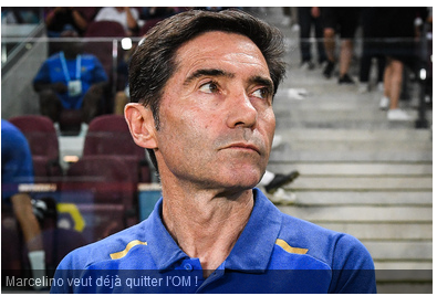 OM : Marcelino a annoncé son départ !