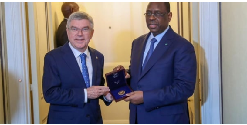 JOJ 2026 : Macky Sall a rencontré le président du CIO