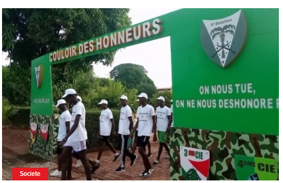 Ziguinchor : 100 jeunes initiés à la citoyenneté par l’armée nationale