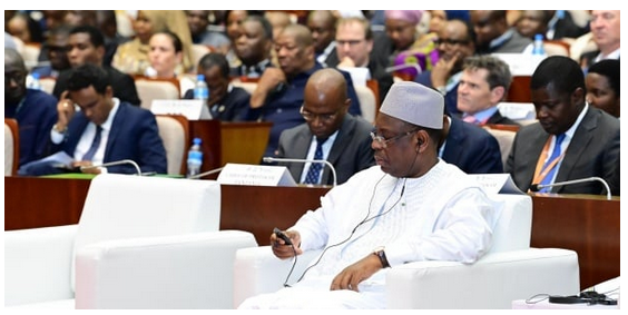 Macky Sall : “ l’Afrique ne devrait avoir ni faim ni soif”