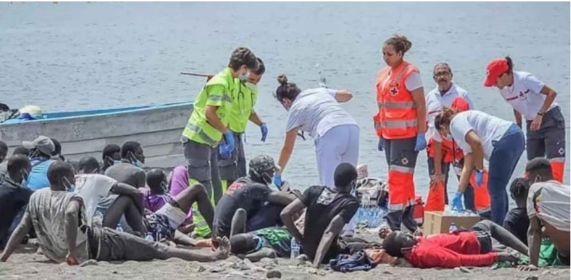 Espagne : «Les Sénégalais représentent 90% des 14 000 migrants arrivés aux Îles Canaries depuis janvier»