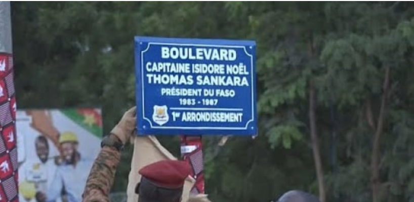 Burkina : le boulevard Charles De Gaulle rebaptisé Thomas Sankara