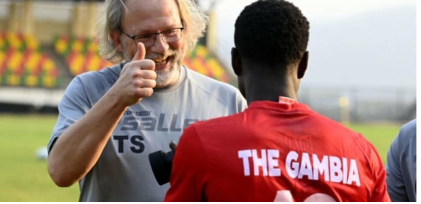 Tom Sainfeit, coach de la Gambie : « Si nous gagnons contre (les Lions) du Sénégal… »