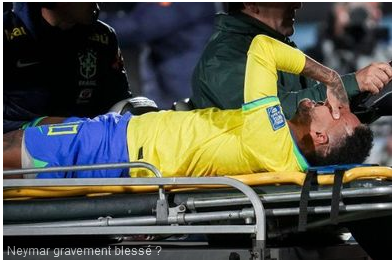 Brésil : la Seleção s’enfonce, Neymar en pleurs et dans la crainte d’une grave blessure