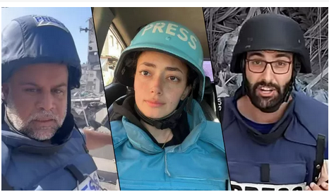 Entre menaces et coupures d’électricité: ces journalistes qui témoignent de leur quotidien à Gaza