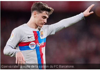 Barça : quelle solution pour la vie sans Gavi ?