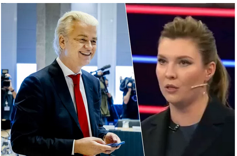 La télévision d’État russe salue le triomphe de Geert Wilders: “Une victoire importante pour nous”